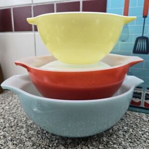 Vintage JAJ Pyrex Carnival Cinderella Set